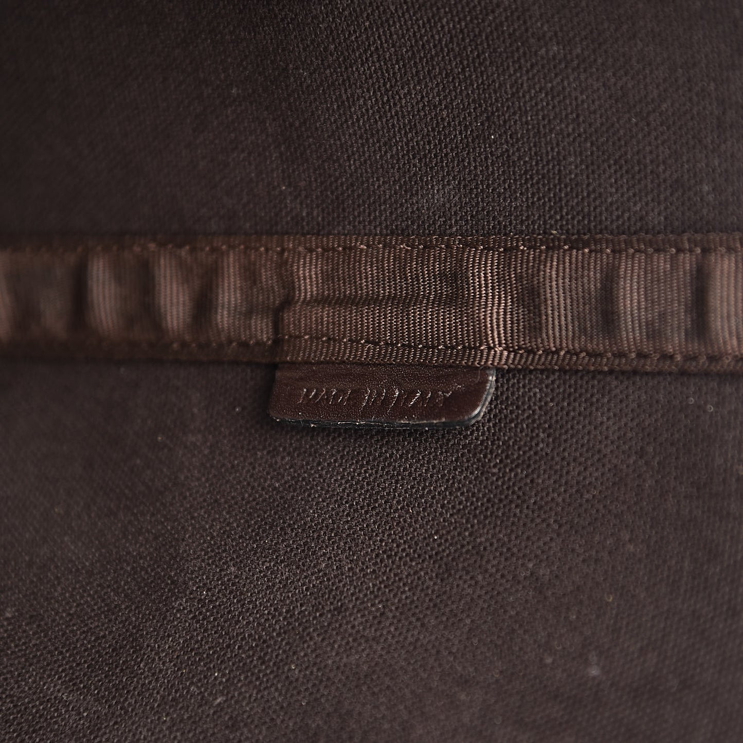 Haymarket Check Tote Chocolate