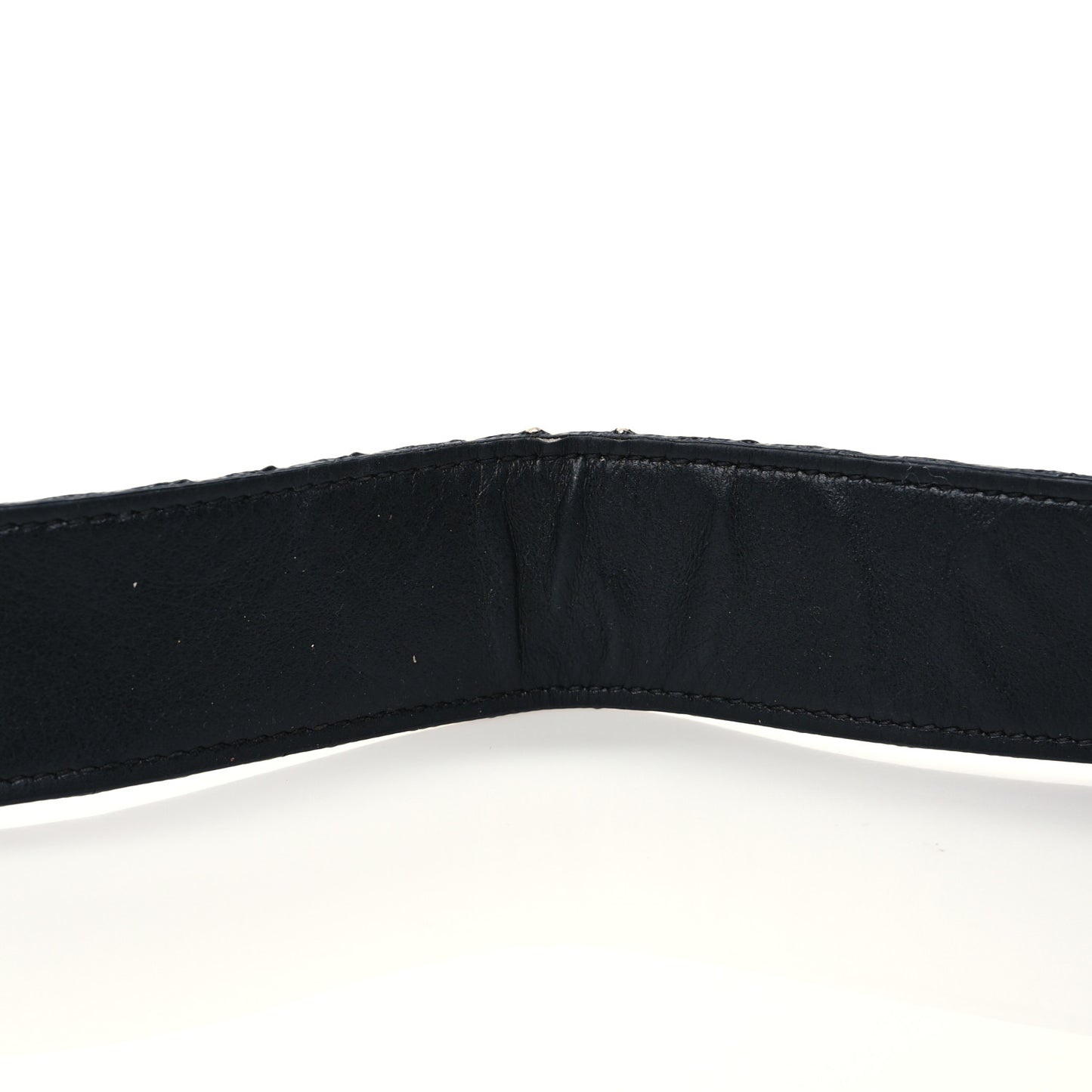 Calfskin Y Quilted Monogram Loulou Shoulder Bag Black