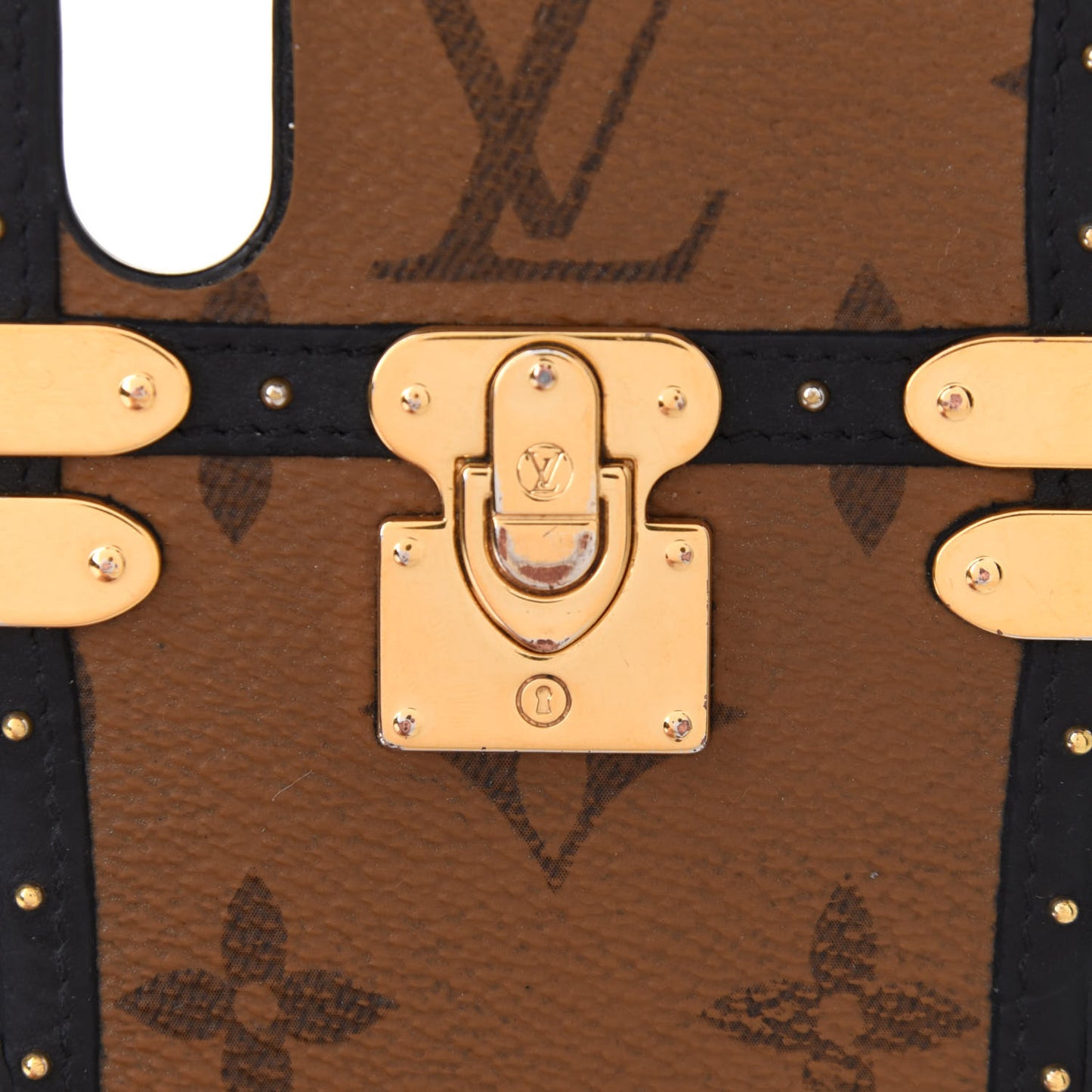 Reverse Monogram Eye-Trunk iPhone X Case