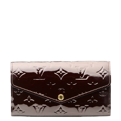Louis Vuitton Vernis Sarah Wallet NM Amarante 1 of 7