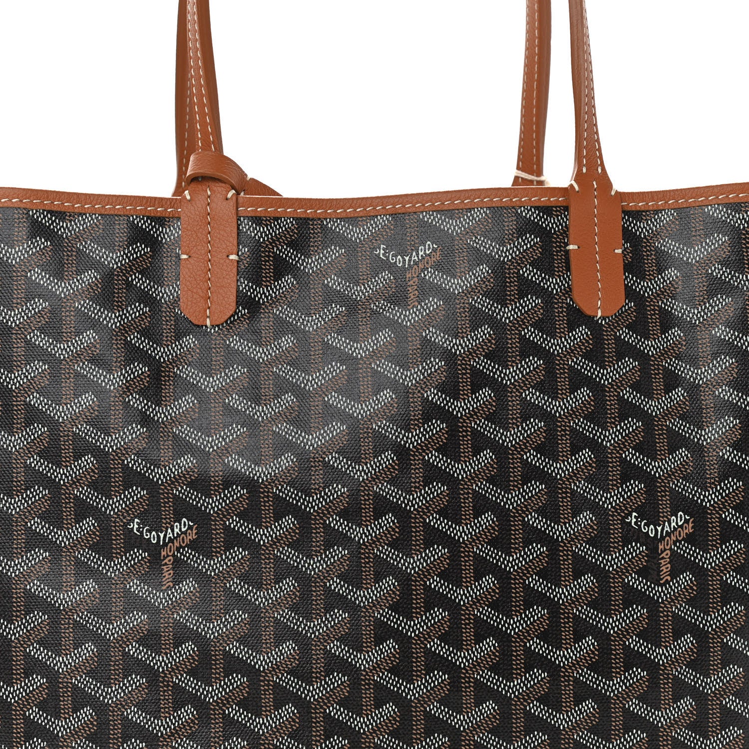 Goyard Goyardine Saint Louis PM Black Gold 9 of 11
