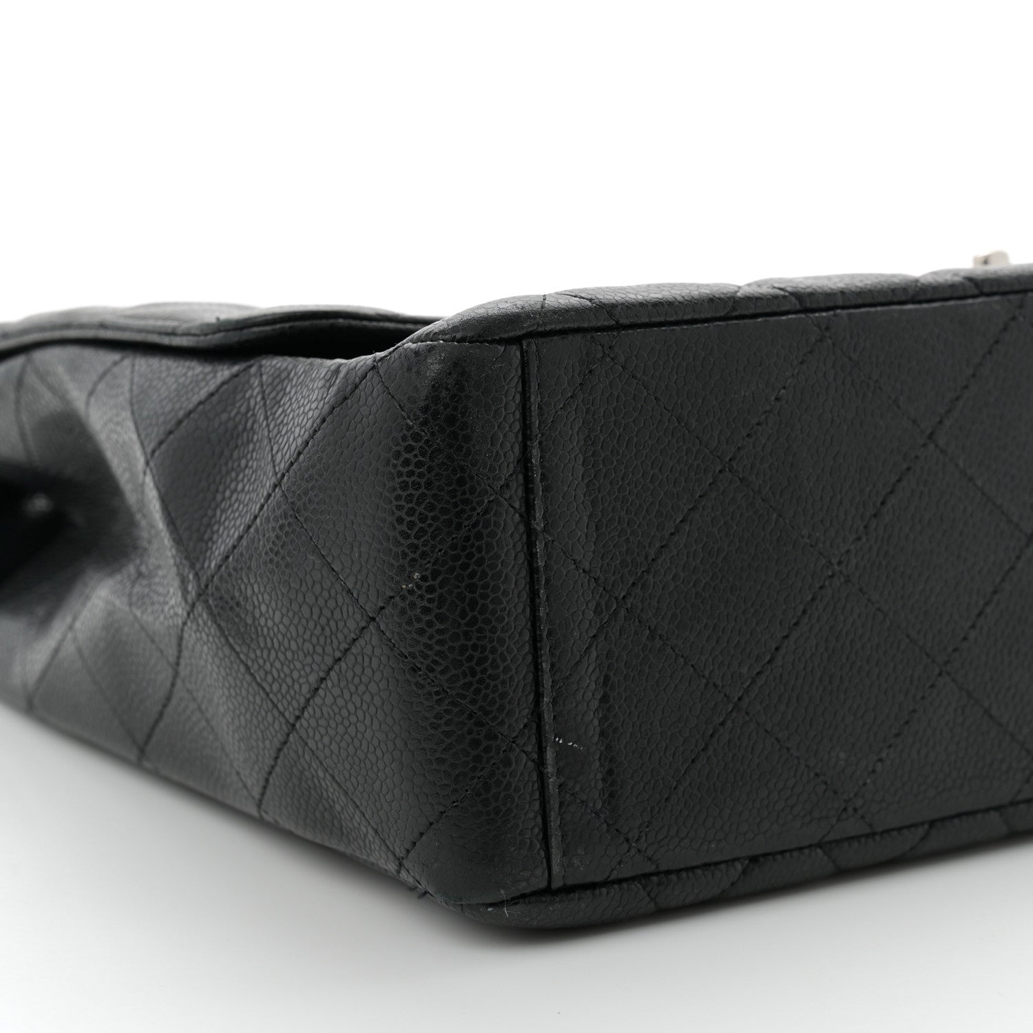 Chanel Caviar Quilted Maxi Single Flap Black 9 of 11