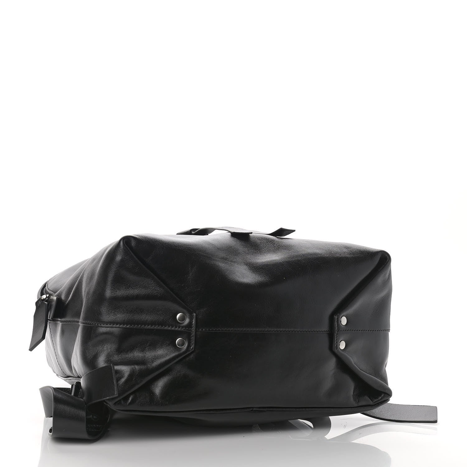 Valentino Garavani Smooth Calfskin VRing Backpack Black 4 of 8