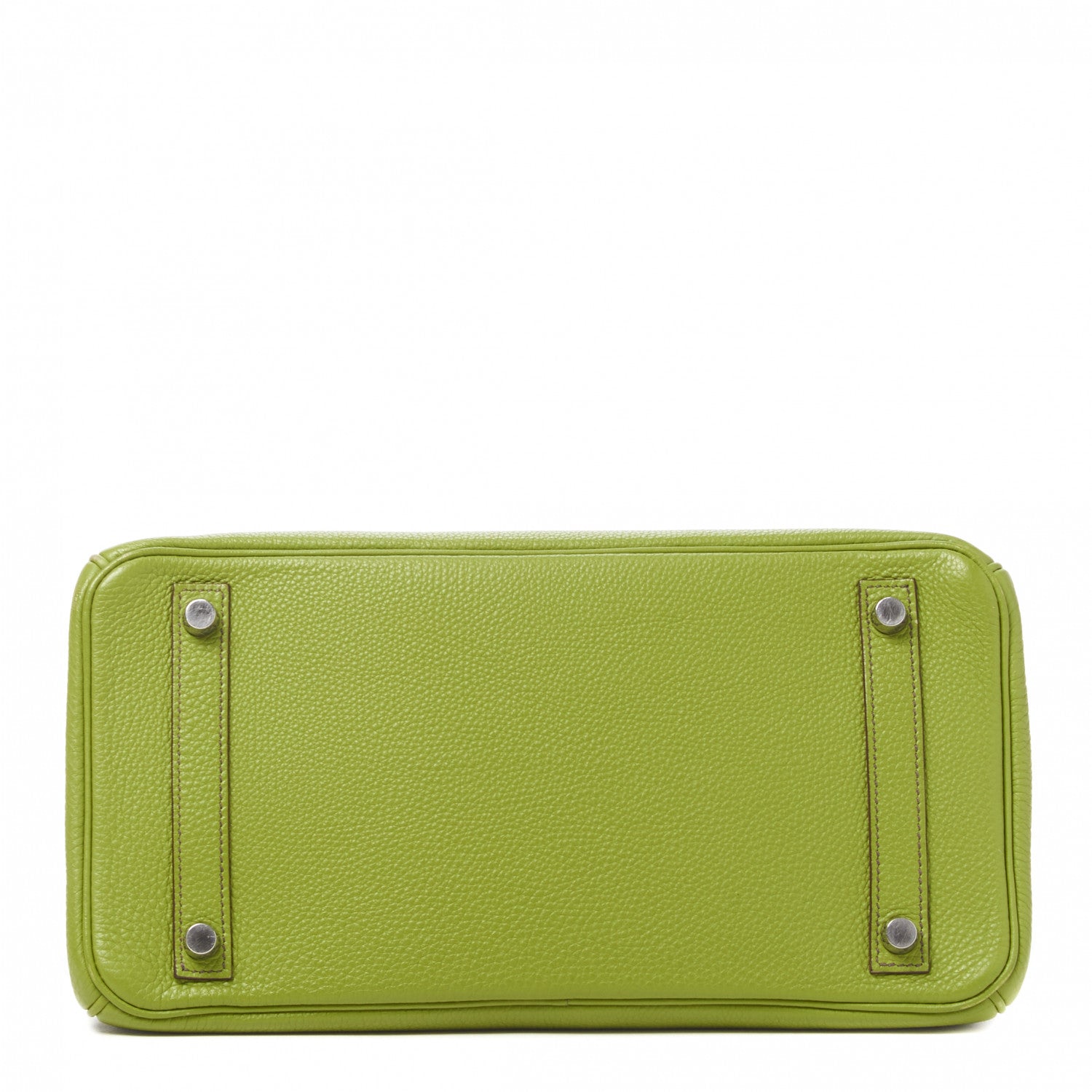 Hermes Togo Birkin 30 Vert Anis 6 of 29