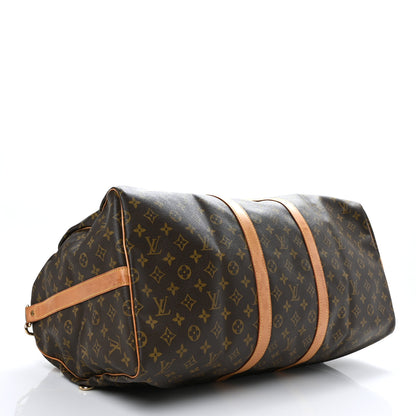 Louis Vuitton Monogram Keepall Bandouliere 55 4 of 13