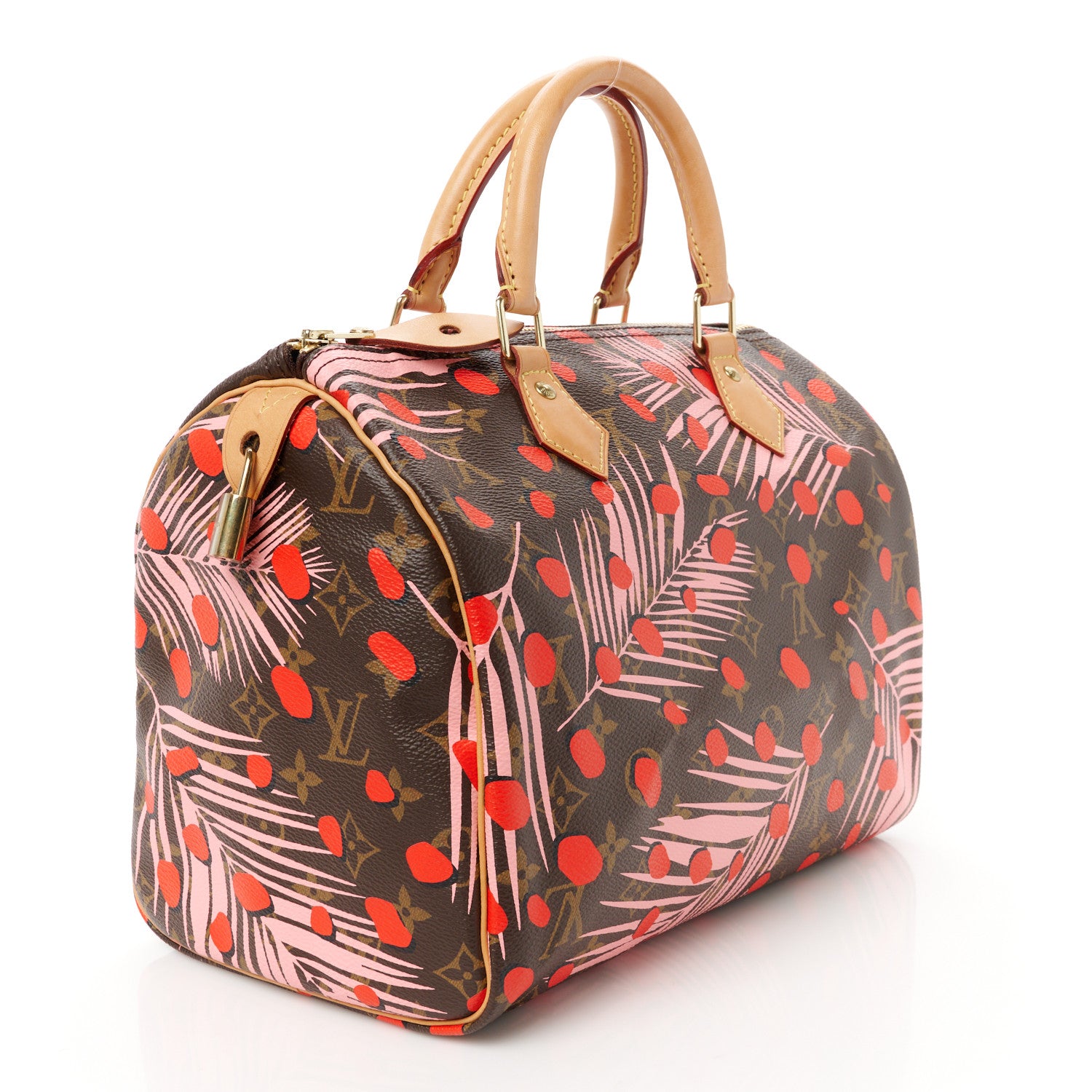 Louis Vuitton Monogram Jungle Dots Speedy 30 Sugar Pink Poppy 3 of 11