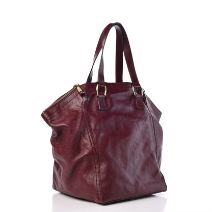 Saint Laurent Calfskin Small Downtown Bordeaux 3 of 8