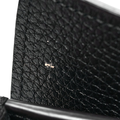 Celine Drummed Calfskin Mini Luggage Black 16 of 17