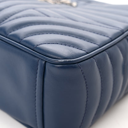Prada Soft Calfskin Diagramme Crossbody Bag Bleuette 11 of 14