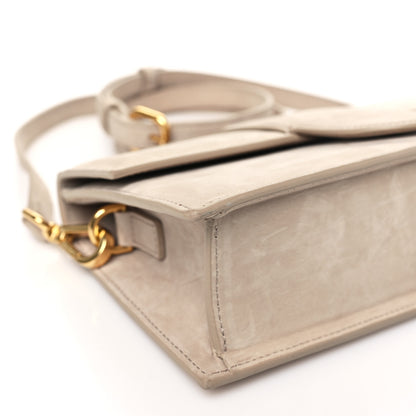 Jacquemus Nubuck Le Grand Bambino Dark Beige 8 of 12