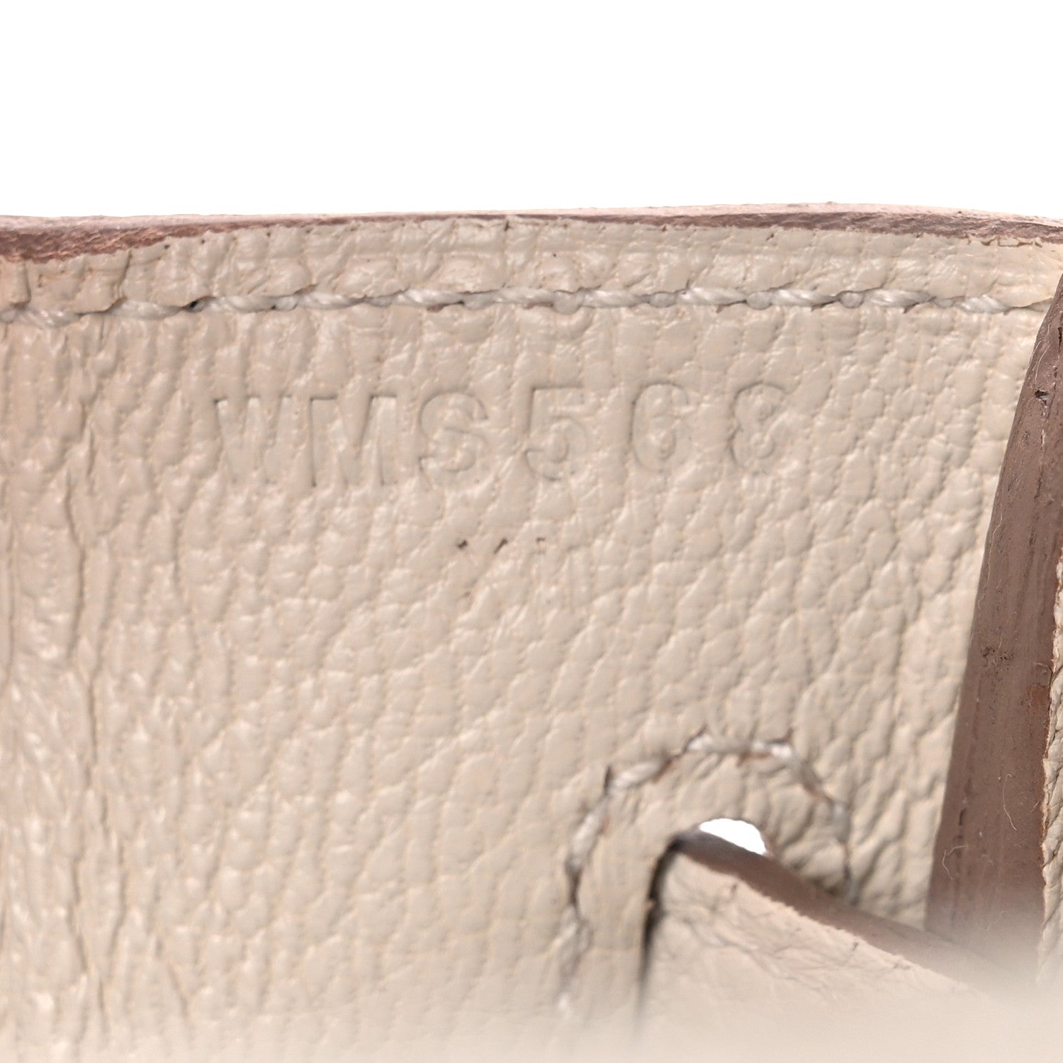 Hermes Togo Birkin 25 Craie 7 of 11