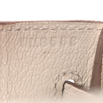 Hermes Togo Birkin 25 Craie 7 of 11