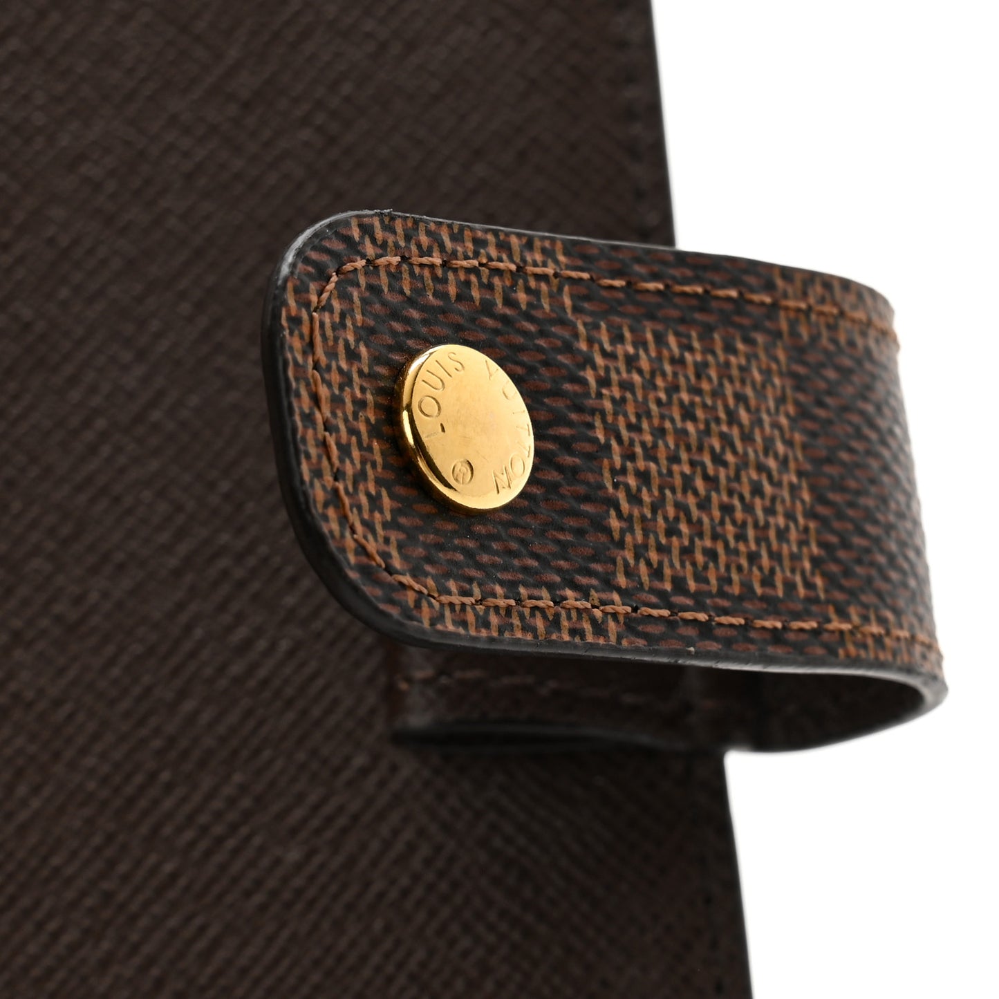 Damier Ebene Medium Ring Agenda Cover