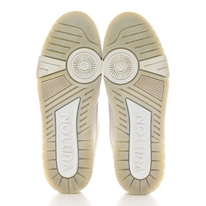 Louis Vuitton Calfskin Mens LV Trainer Sneakers 9 White 6 of 22