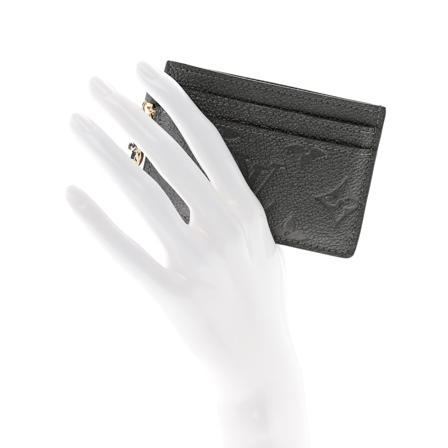Empreinte Monogram LV Charms Card Holder Gunmetal