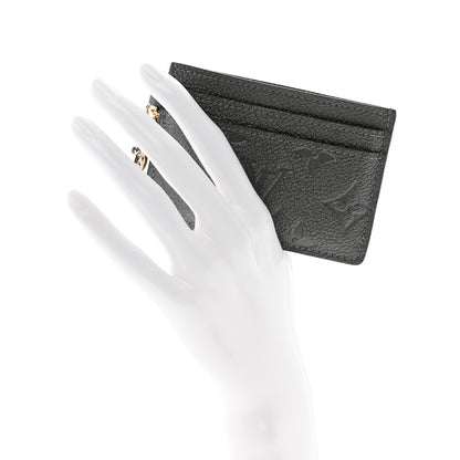 Louis Vuitton Empreinte Monogram LV Charms Card Holder Gunmetal 2 of 7
