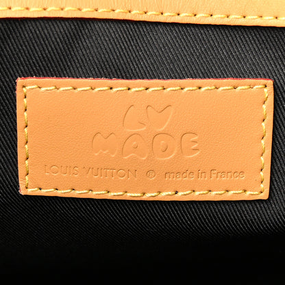 Louis Vuitton X NIGO Reverse Monogram Stripe Keepall Bandouliere 50 Brown 5 of 9