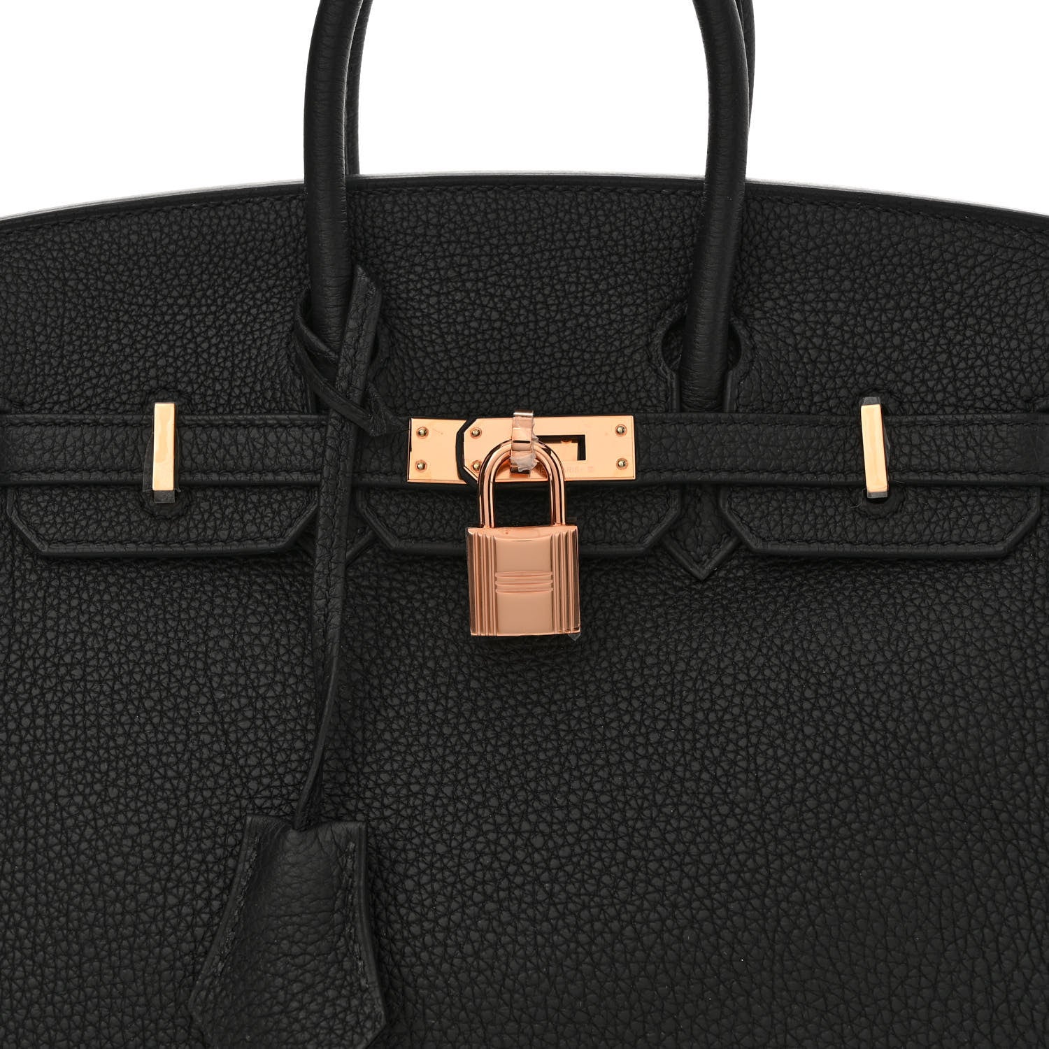 Hermes Togo Birkin 25 Black 7 of 10