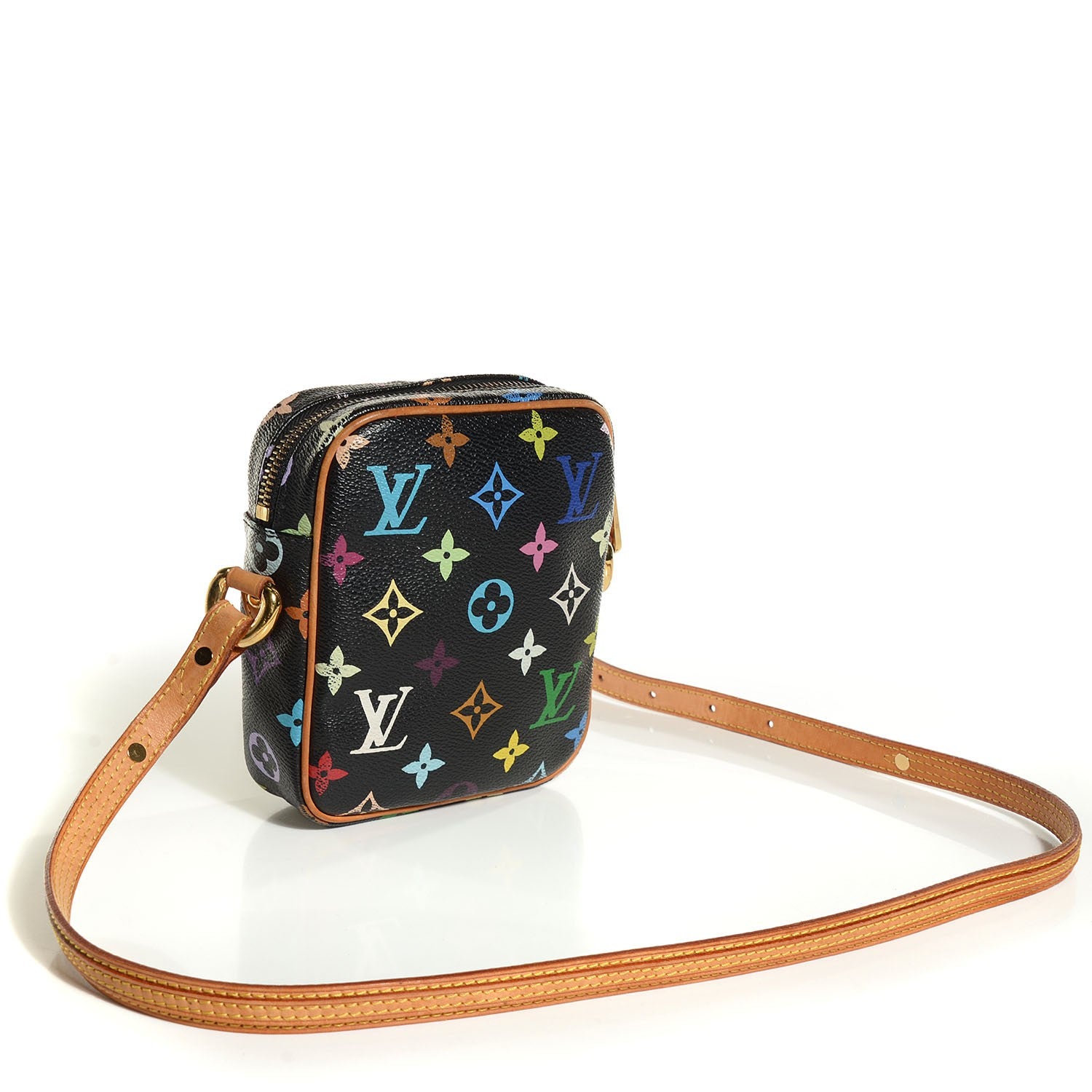 Louis Vuitton Monogram Multicolor Rift Black 3 of 7