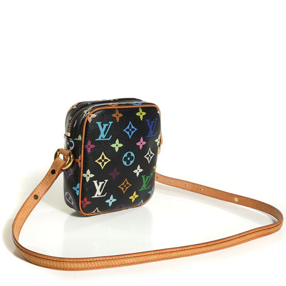 Louis Vuitton Monogram Multicolor Rift Black 3 of 7