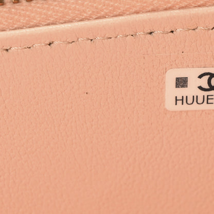 Chanel Lambskin Quilted Sweet Camellia Small Vanity Case With Chain Pink 7 of 10