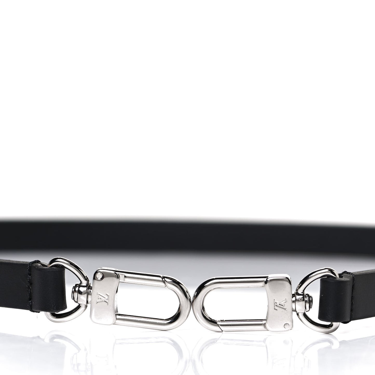 Calfskin 16mm Adjustable Shoulder Strap Black