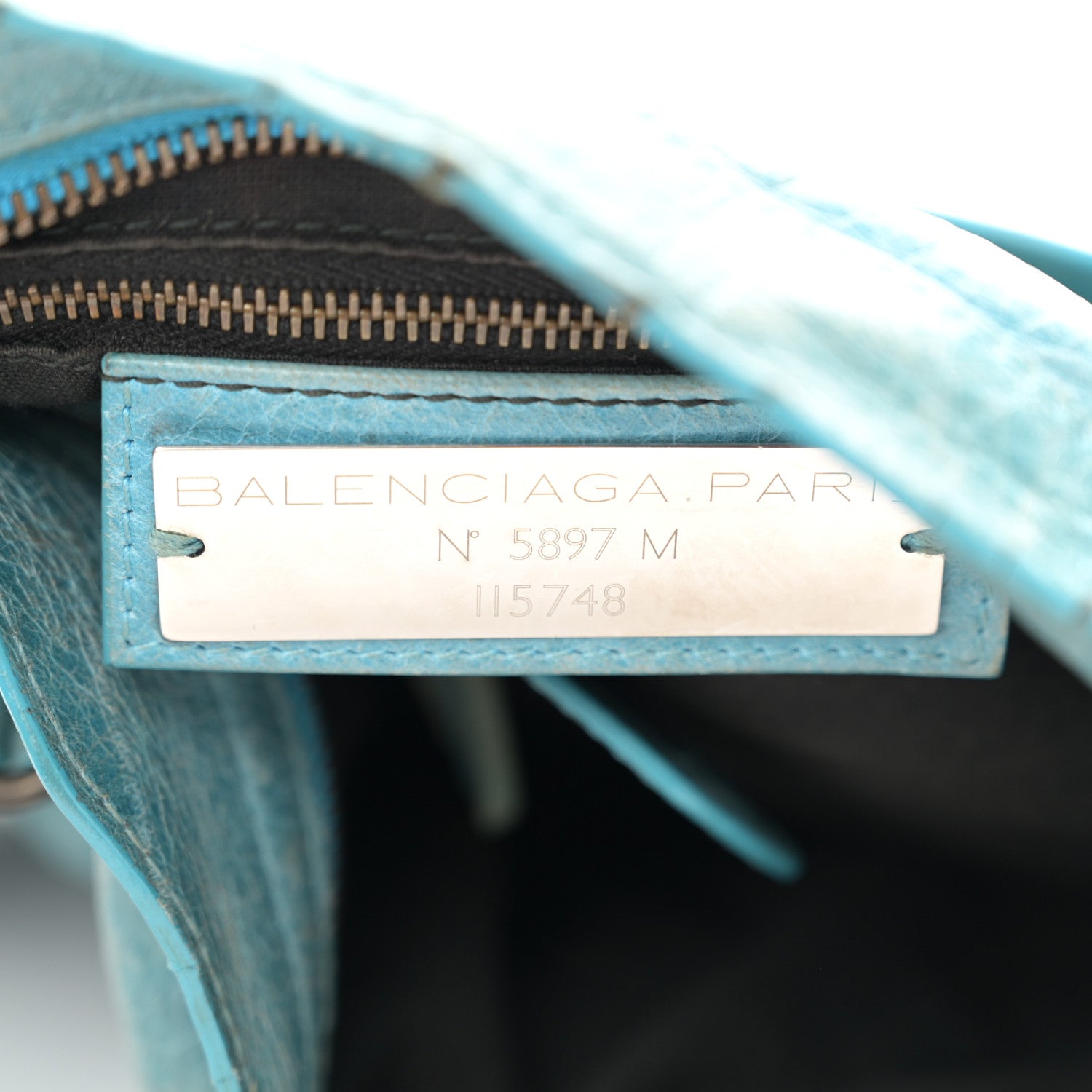 Balenciaga Agneau Classic Hardware City Lagon 6 of 16