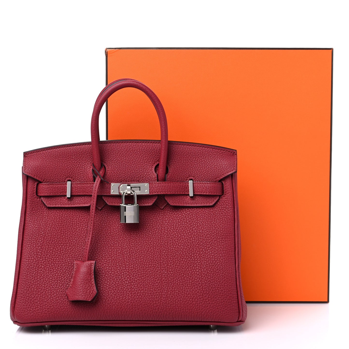 Togo Birkin 25 Rouge Grenat
