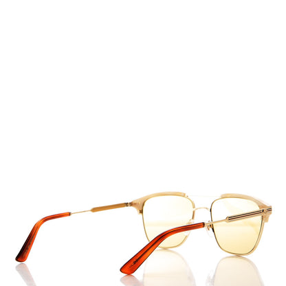 Gucci Square Frame Sunglasses GG0241S Beige 4 of 9