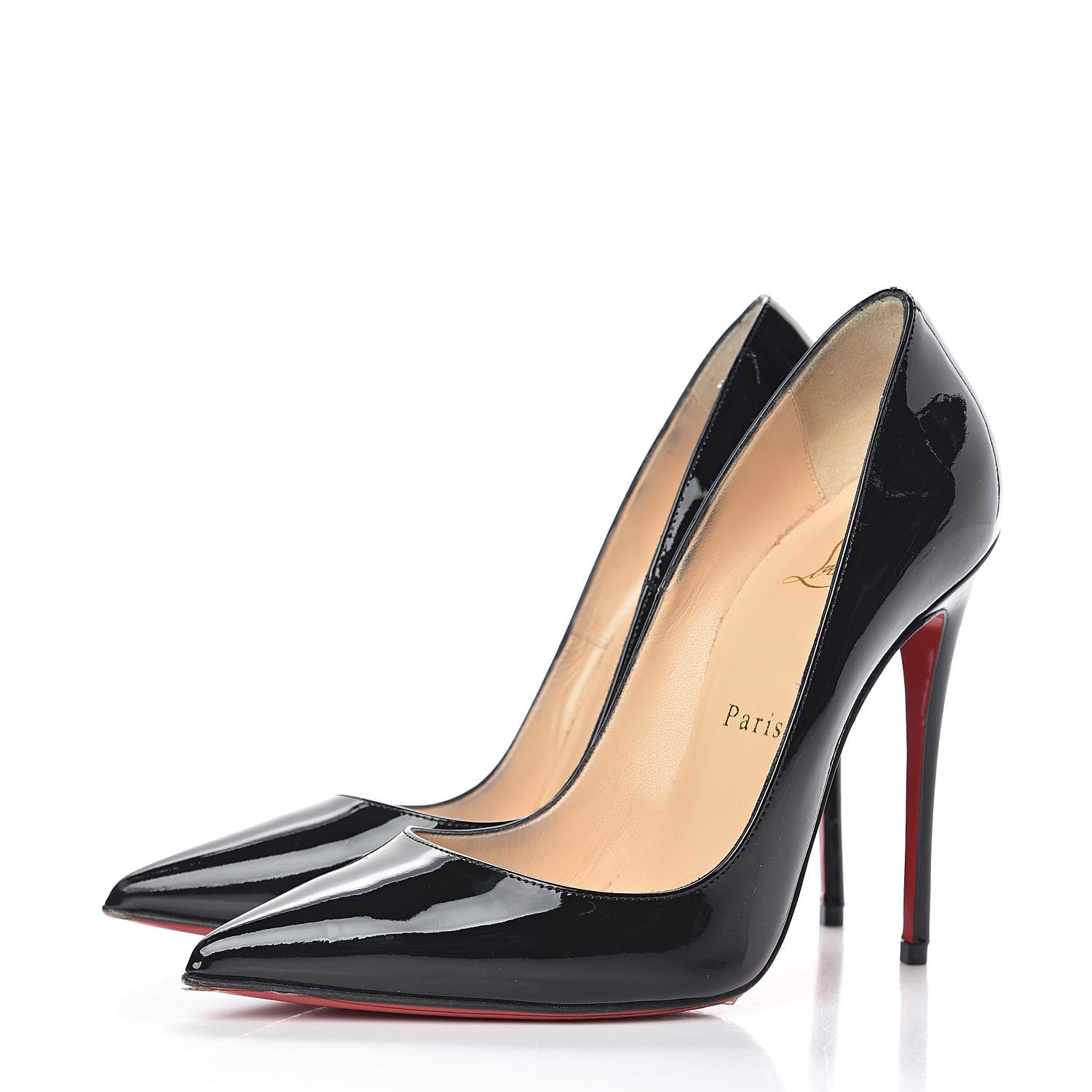 Christian Louboutin Patent So Kate 120 Pumps 36.5 Black 3 of 14