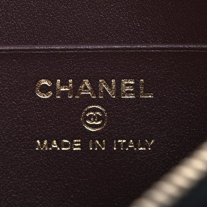 Chanel Caviar Quilted Classic Clutch With Chain Black 6 of 13