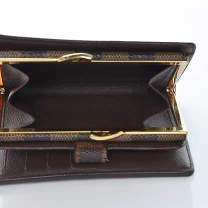 Louis Vuitton Damier Ebene French Purse Wallet 6 of 12