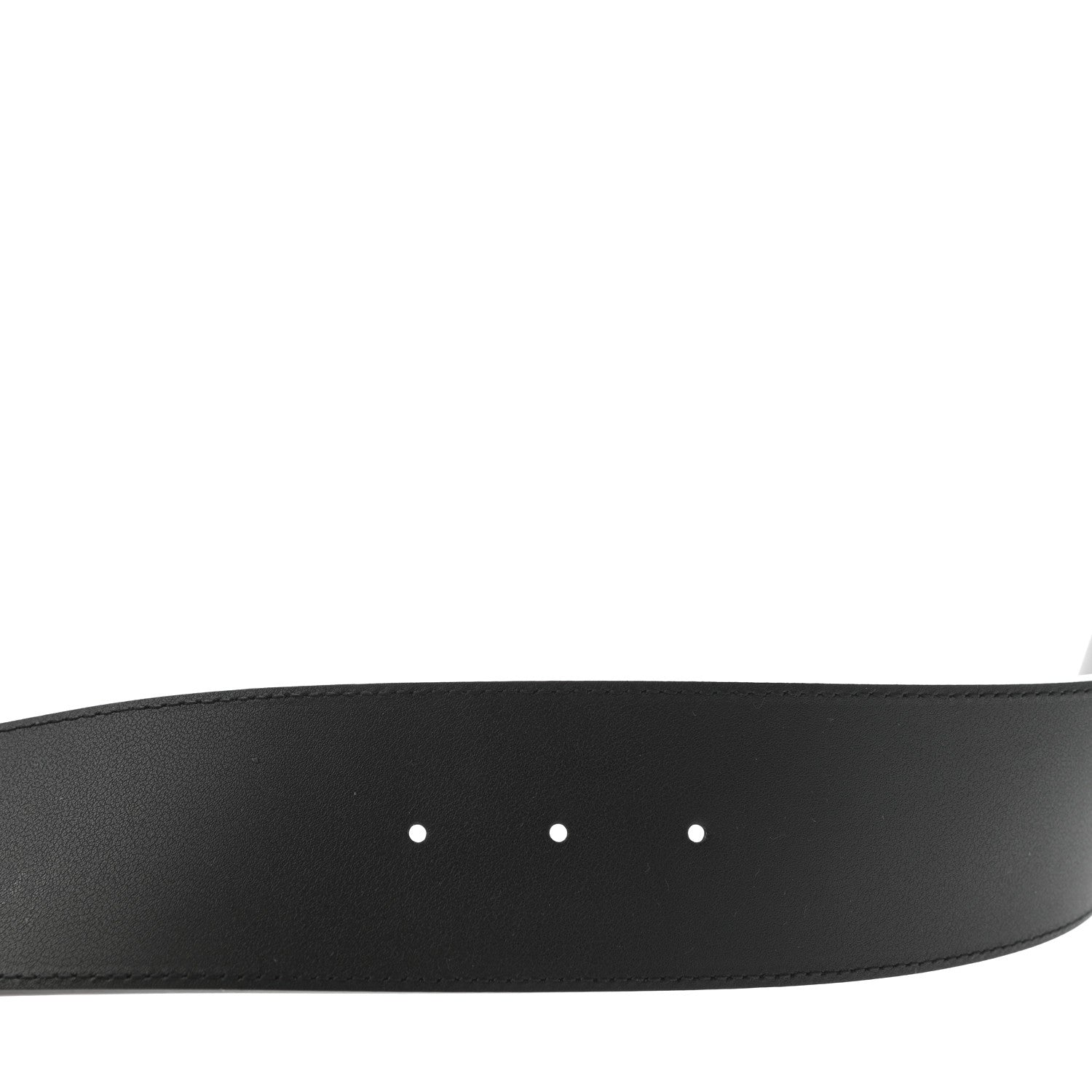 Gucci Calfskin Crystal Double G 55mm Belt 80 32 Black 3 of 5