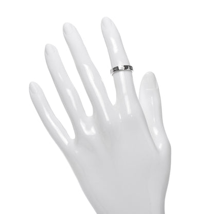 Cartier 18K White Gold 3.5mm LOVE Wedding Band Ring 47 4 2 of 4
