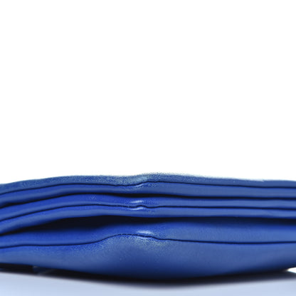 Celine Lambskin Small Trio Crossbody Bag Electric Blue 8 of 11