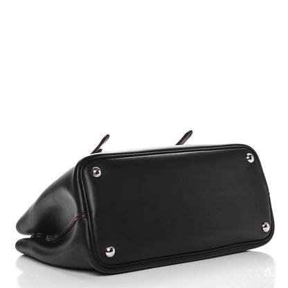 Prada City Calf Small Double Handle Tote Black 4 of 8