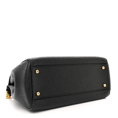 Dolce & Gabbana Dauphine Small Miss Sicily Satchel Black 4 of 17
