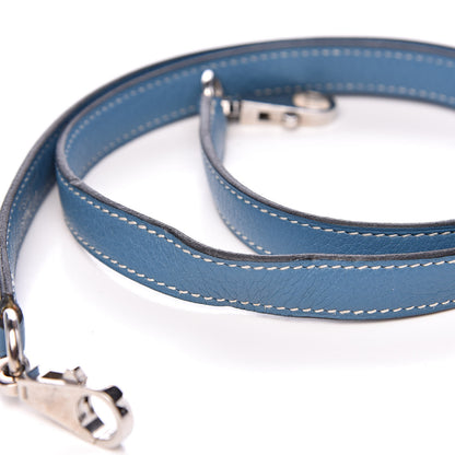 Hermes Togo Kelly Retourne 32 Blue Jean 34 of 38