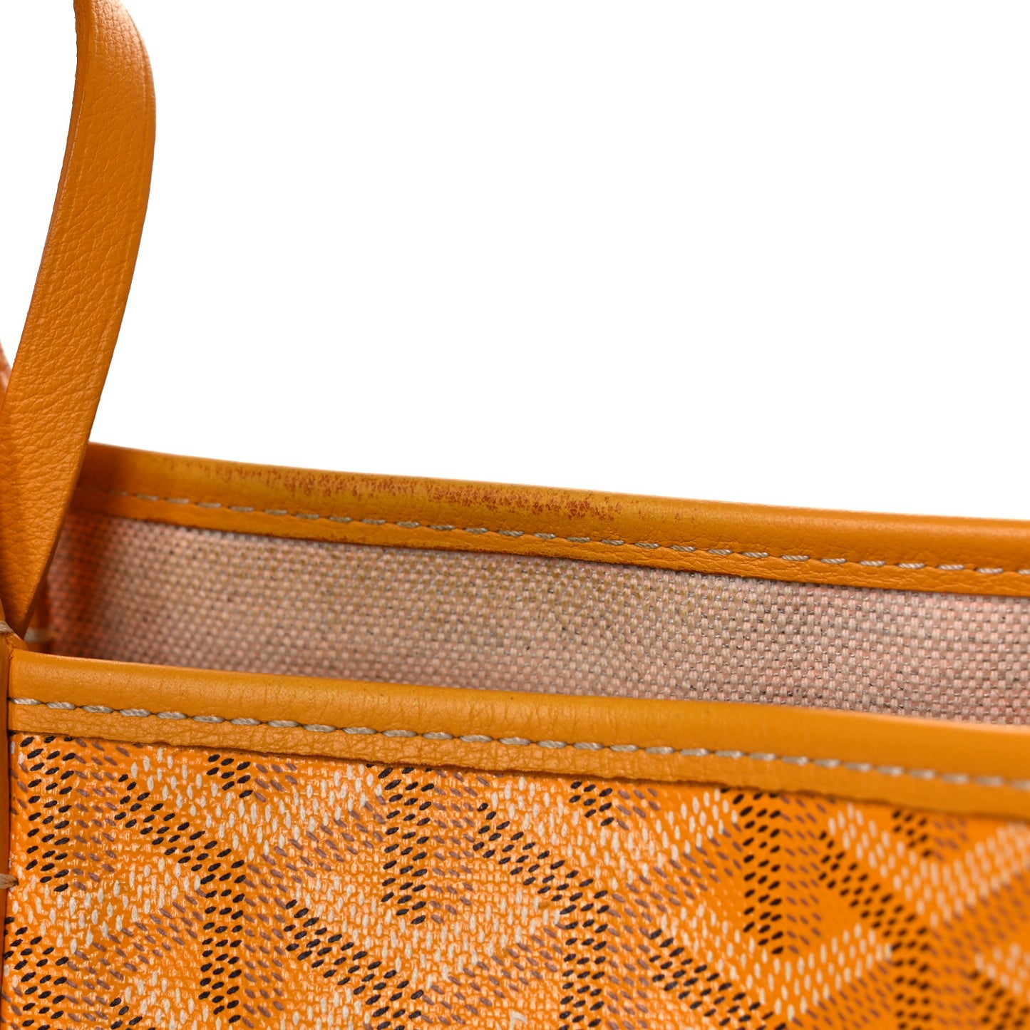 Goyardine Saint Louis PM Yellow