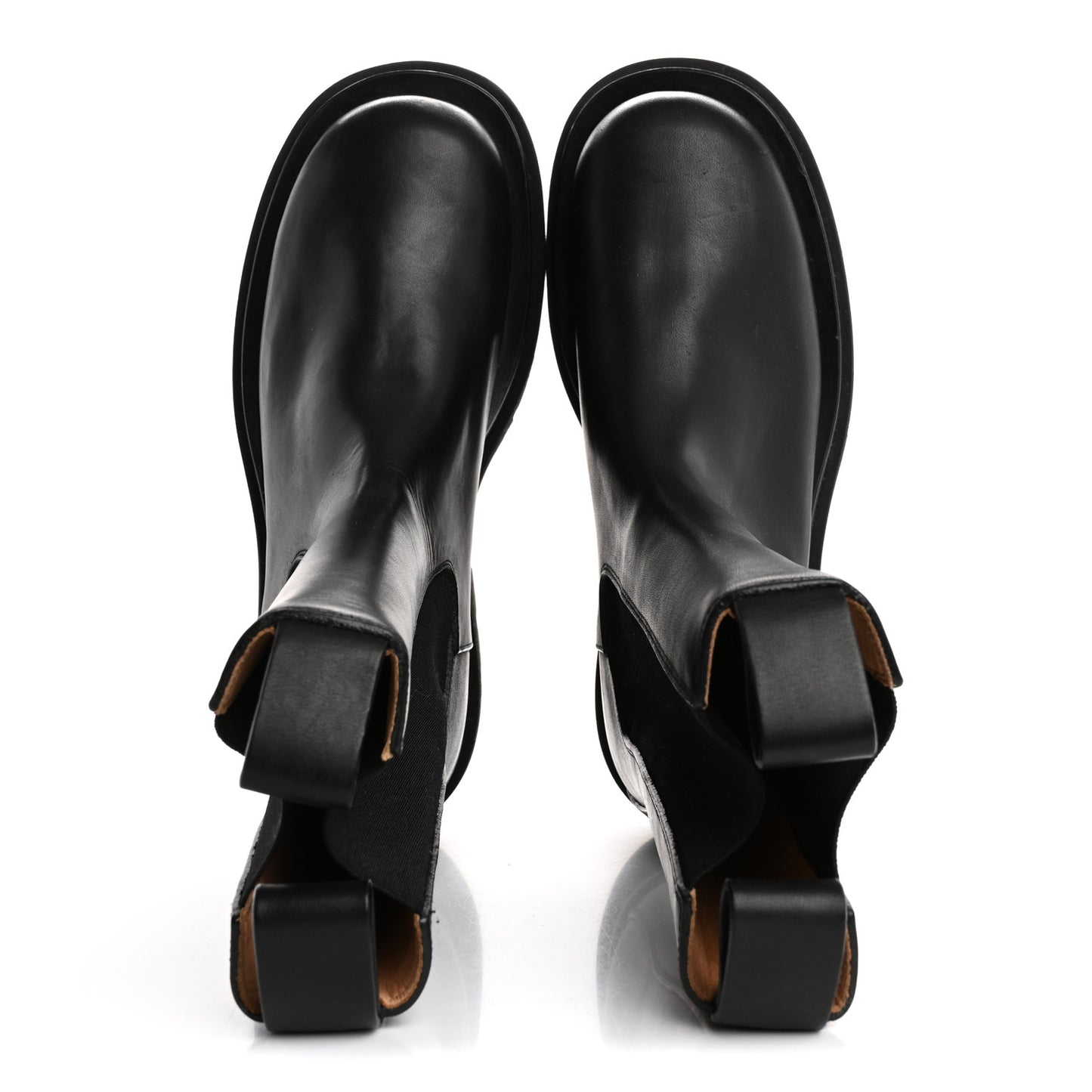 Calfskin The Lug Chelsea 55mm Boots 39 Black
