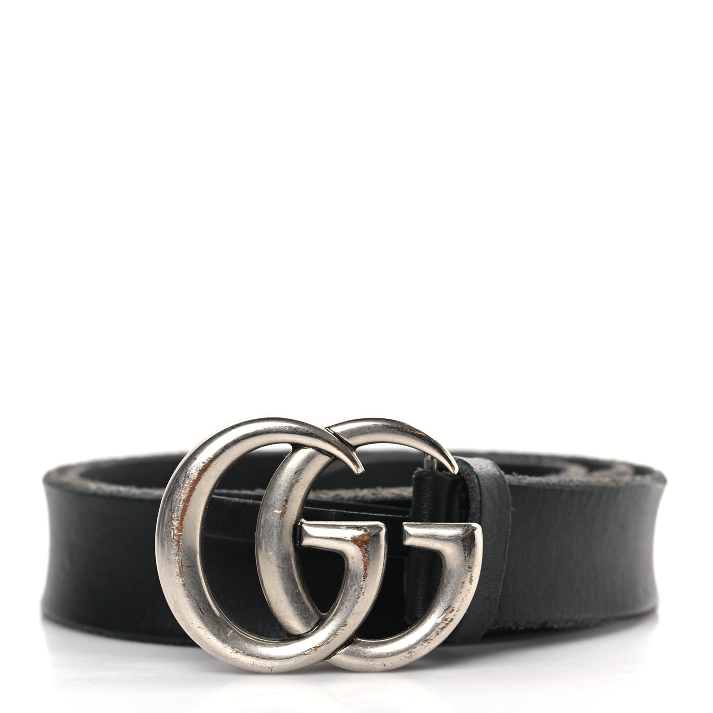 Faded Calfskin Double G 30mm Belt 85 34 Black