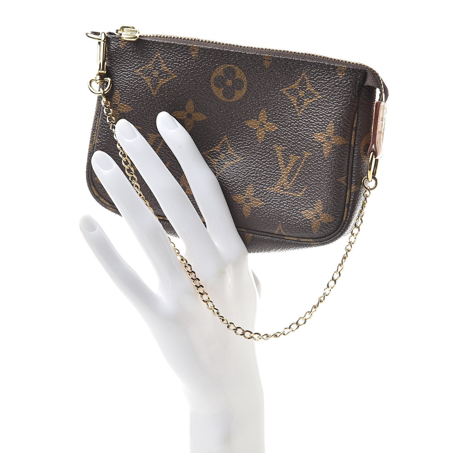 Louis Vuitton Monogram Mini Pochette Accessories 2 of 8