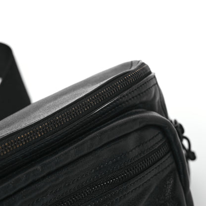 Saint Laurent Lambskin Logo Ripstop Body Belt Bag Black 11 of 11