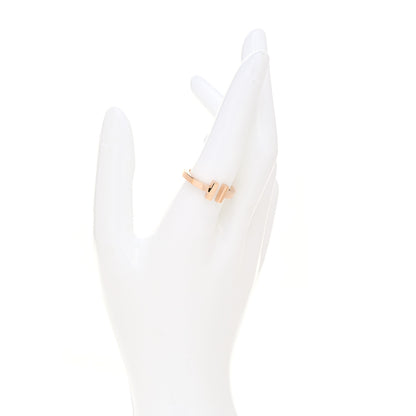 Tiffany 18K Rose Gold T Square Ring 57 8 2 of 4