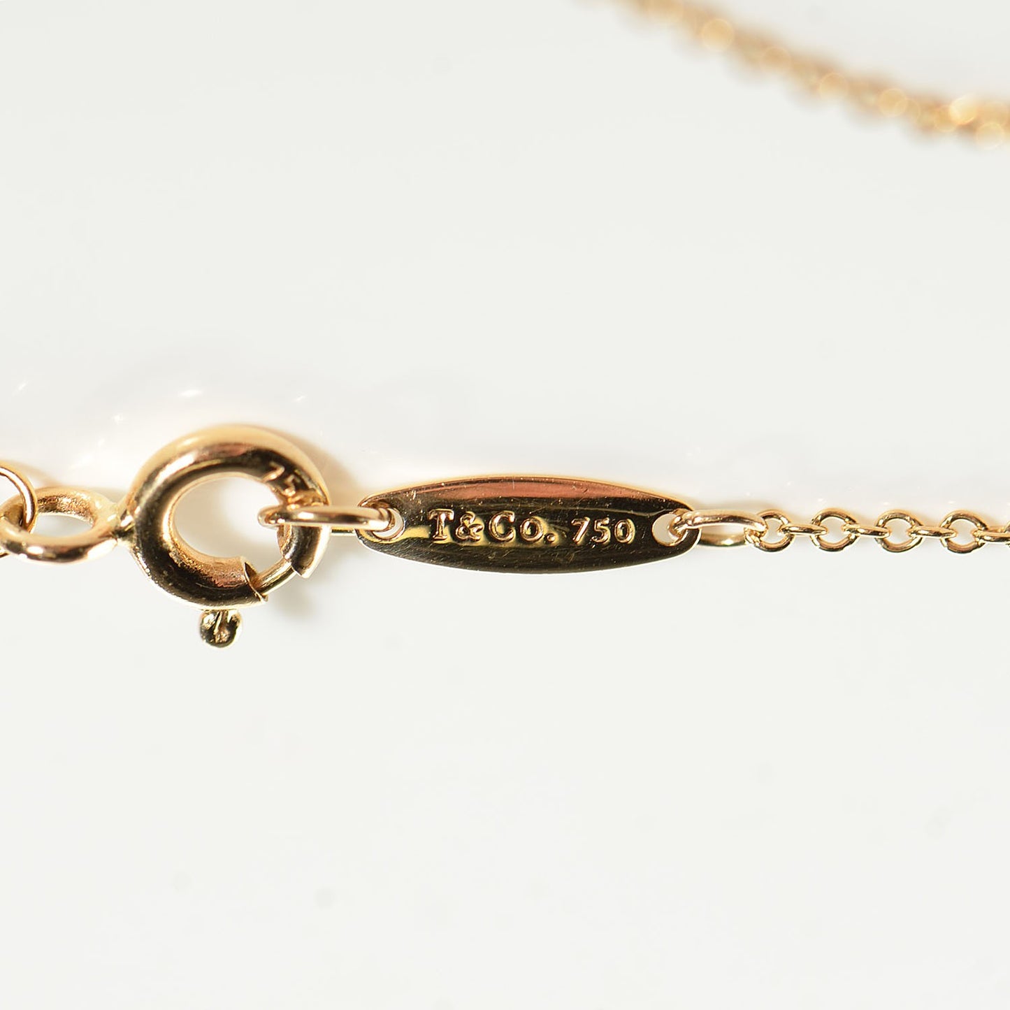 18K Yellow Gold Diamond .08ct Elsa Peretti Diamonds by the Yard Bracelet