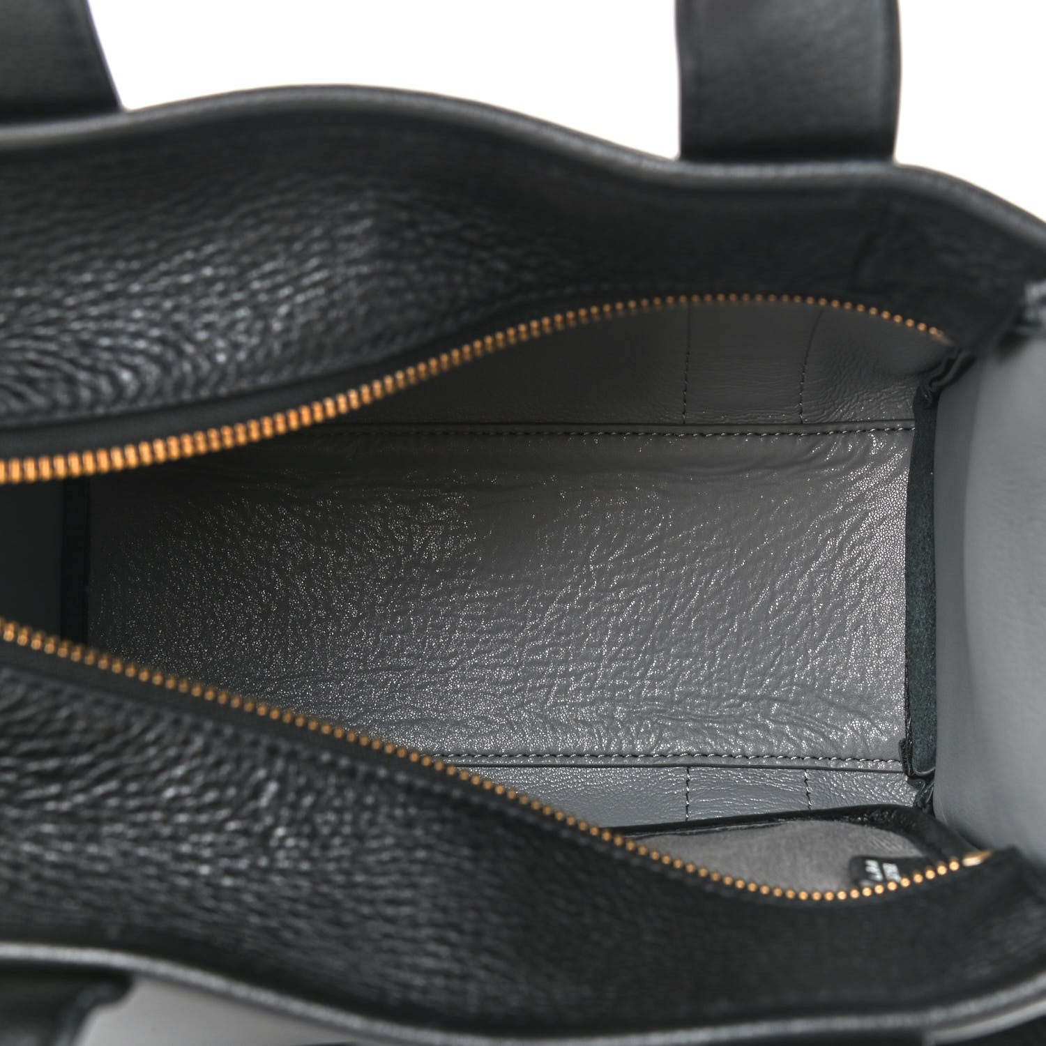 Marc Jacobs Grained Calfskin Small The Tote Bag Black 4 of 11