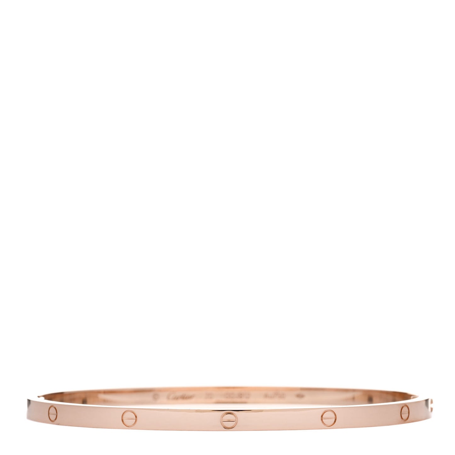 18K Pink Gold Small LOVE Bracelet 20