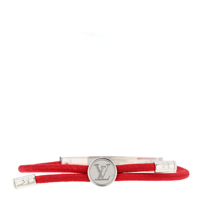 Louis Vuitton Nylon LV Space Bracelet Rouge 3 of 5
