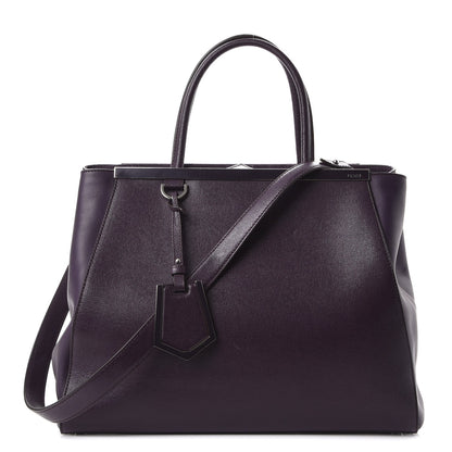 Fendi Vitello Elite Regular 2Jours Tote Ametista 1 of 11