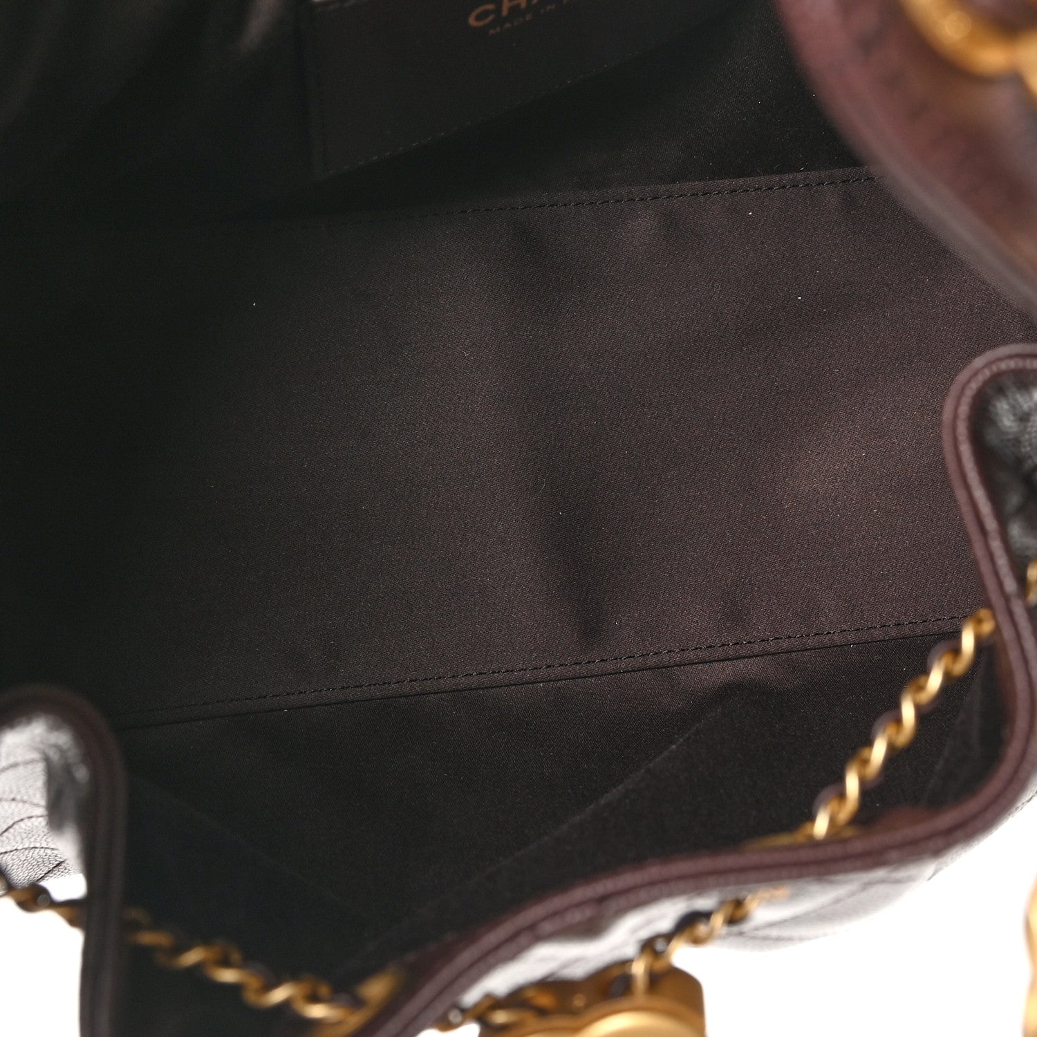 Chanel Caviar Quilted Small Chanel 25 Handbag Dark Brown 5 of 11